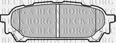 BORG & BECK bbp1935 -  Комплект тормозных колодок, дисковый тормоз